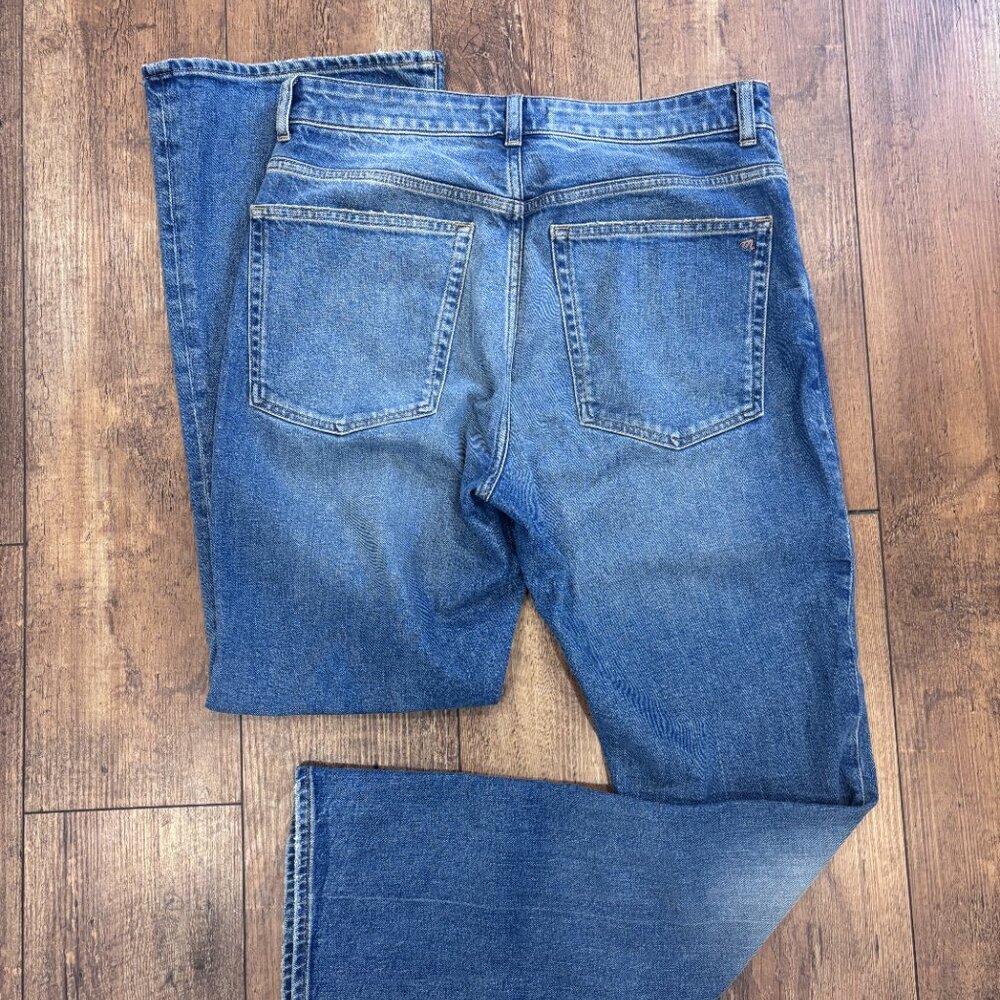 Madewell The Curvy Vintage Flare Jeans High Rise Medium Bouvier Wash Stretch 30 - Picture 5 of 12